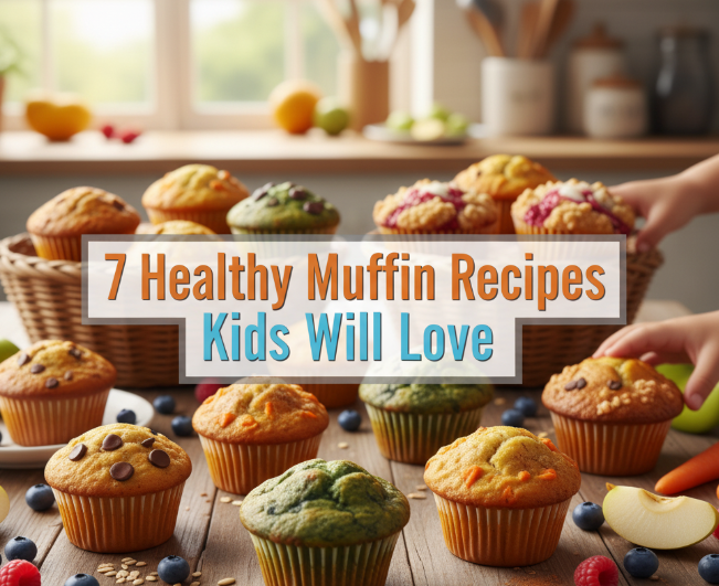 7 Healthy Muffin Recipes Kids Will Love