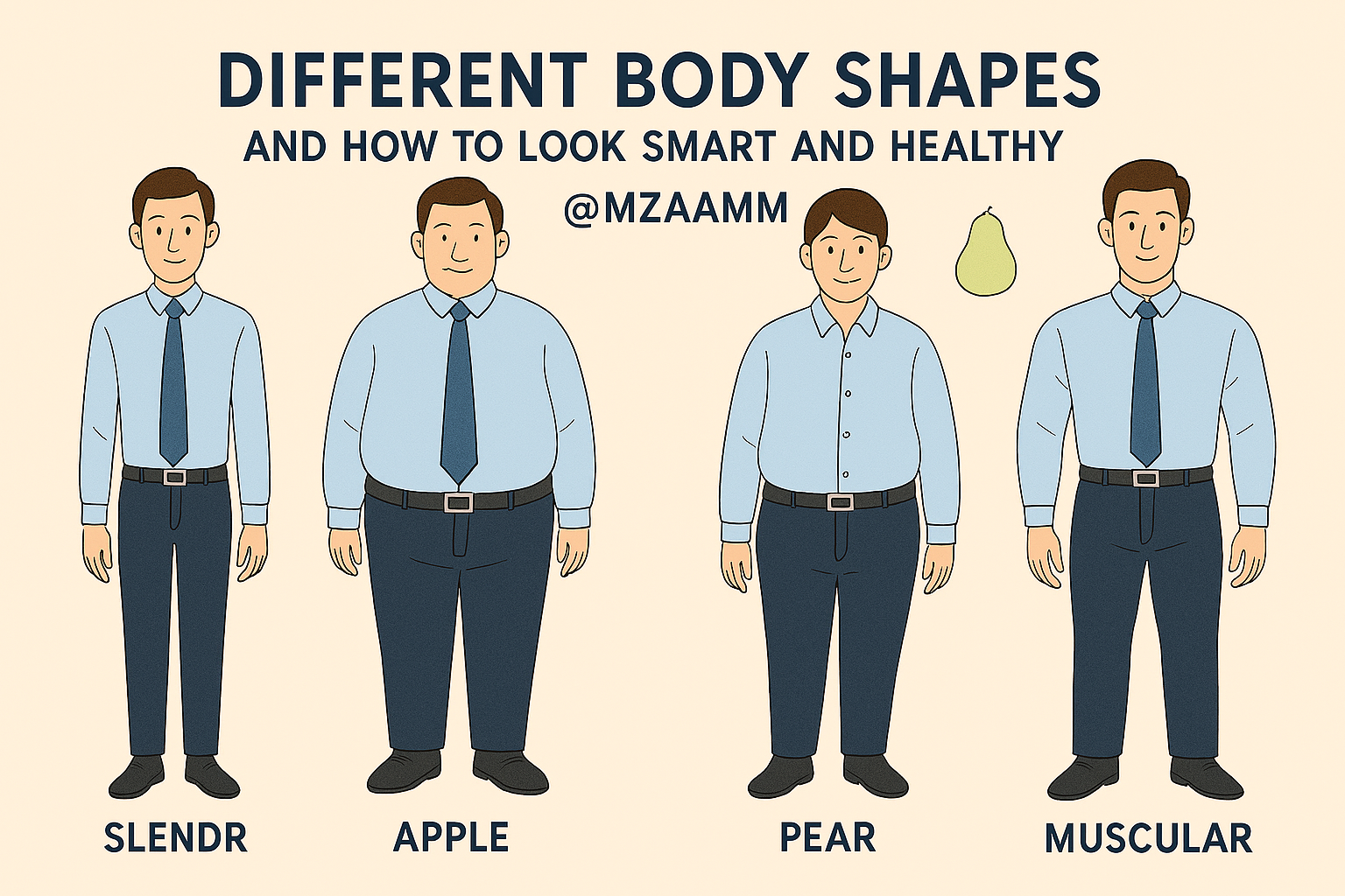 body shape, look smart